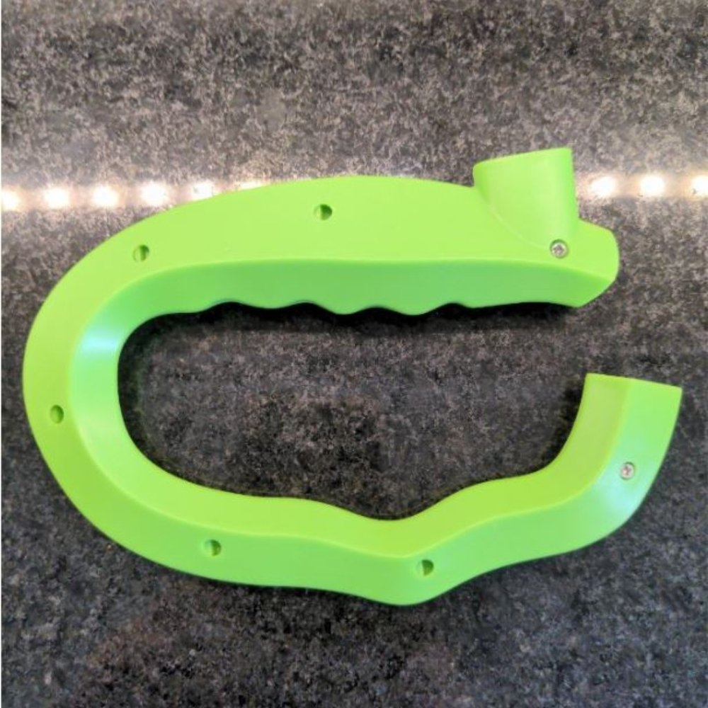 Grocery Shopping Bag Carry Handle Handy Gadget Green